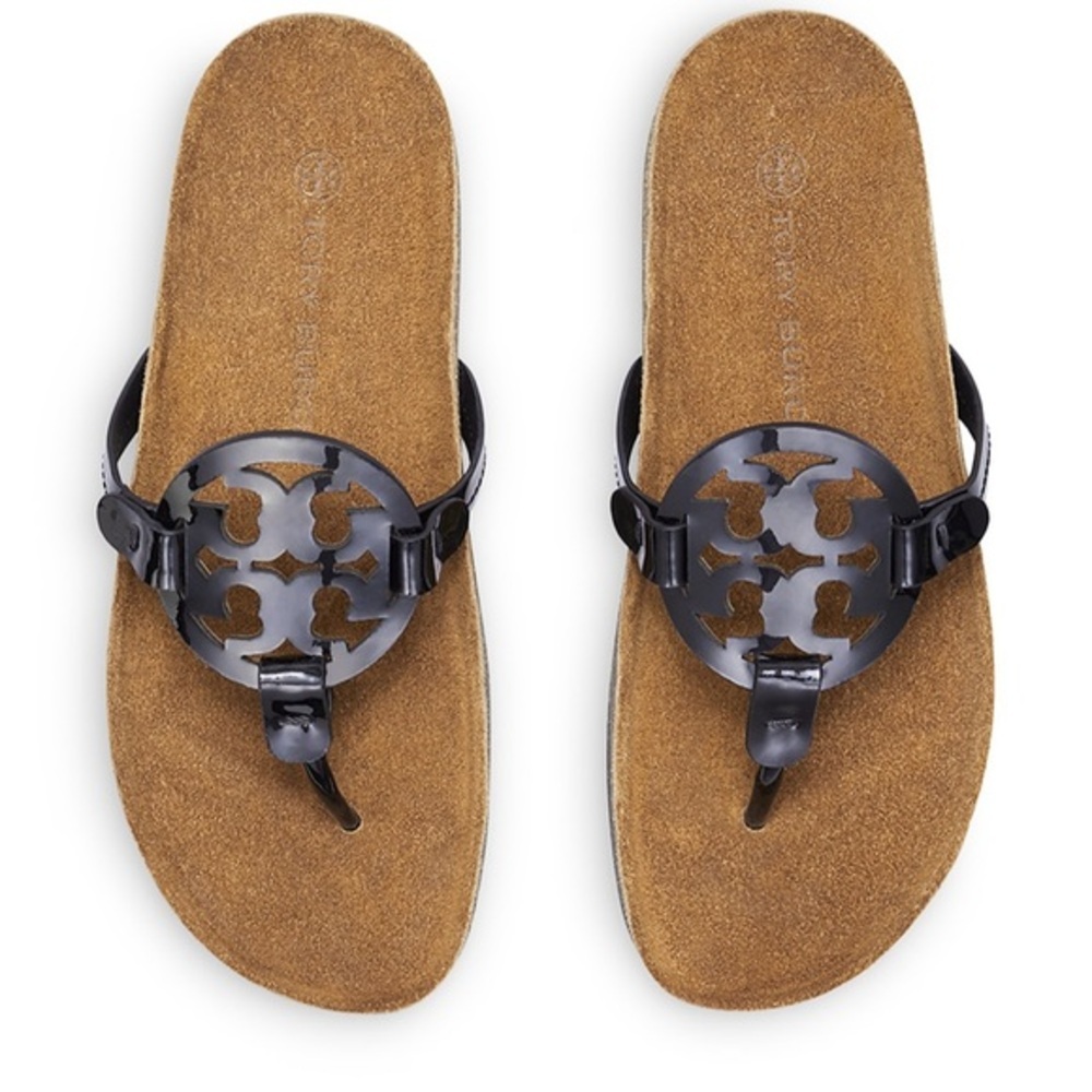 New Tory Burch Women's Miller Cloud Thong Sandals